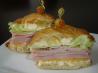 Ham and Cheese Croissant Sandwiches. Recipe by Raspberry Cordial