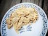Chicken With Fettuccine Alfredo