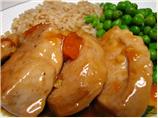 Apricot Glazed Pork Tenderloin