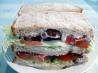 Double Decker Tomato Sandwiches