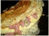 Ham, Apple, and Cheese Omelet. Recipe by ratherbeswimmin'