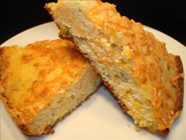 Baby's Jalape&ntilde;o Cheese Cornbread. Photo by Vicki in CT