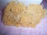 Lacy Parmesan Crisps. Recipe by J. Ko