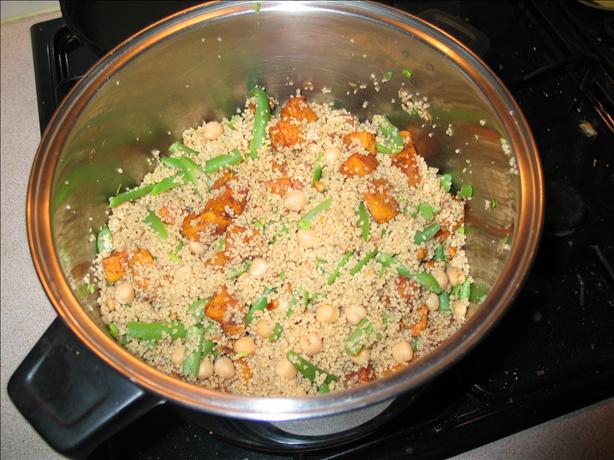 Moroccan Spiced Pumpkin & Couscous Salad. Photo by Rhiannon and Matt