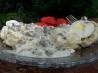 Egg, Sausage, Biscuits and Gravy
