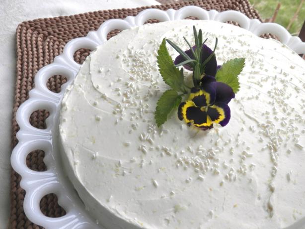 Lemon Buttercream Frosting (From the Famous Sprinkles Cupcakes). Photo by Bethea22