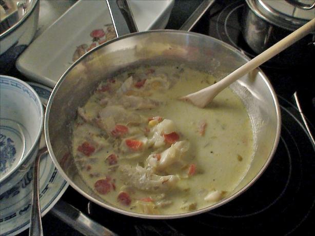 Cod Chowder for Two. Photo by Ronald Stirling