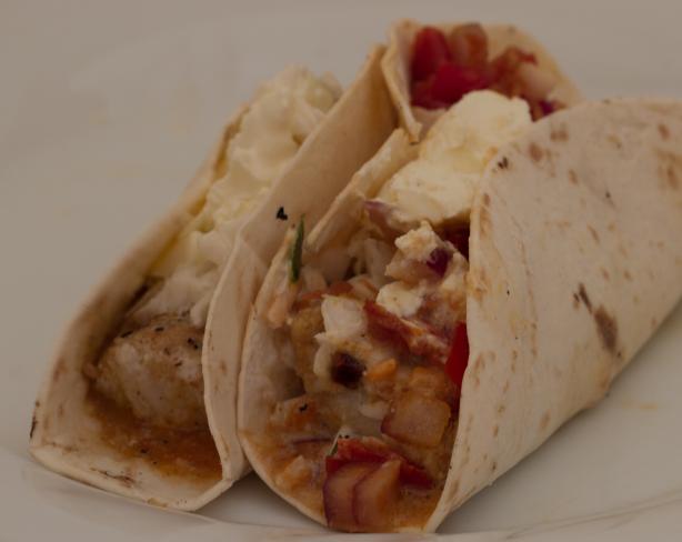Baja Fish Tacos. Photo by Peter J