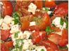 Feta, Tomato, Basil and Olive Salad. Recipe by Luschka
