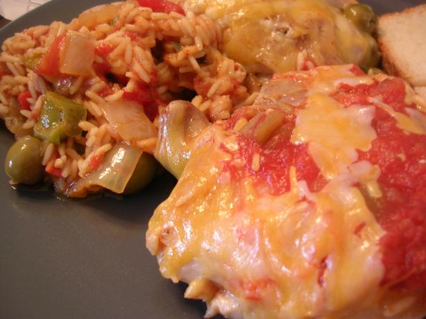 Oven-Baked Spanish Chicken With Rice. Photo by Samantha in Ut
