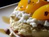 Crumpets With Fruit, Ricotta & Maple Syrup