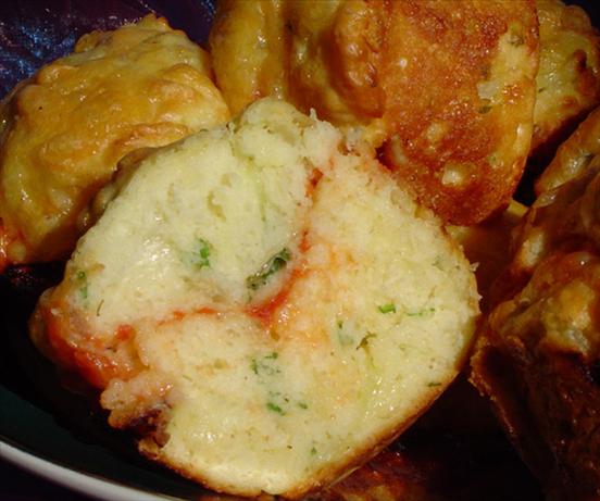 Tomato, Cheese and Onion Muffins. Photo by A Good Thing