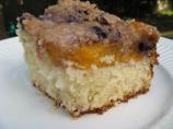 Blueberry Peach Coffee Cake. Photo by Annisette