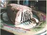 Chocolate Wafer Ice Box Cake. Recipe by Mimi in Maine