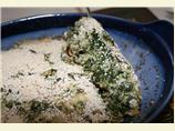 Spinach Cheese Kugel (Low Fat)