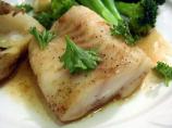 Oven Baked Fish in White Wine