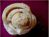 Garlic Poppy Seed Spirals