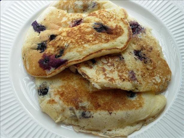 Blueberry Blueberry Sour Cream Pancakes. Photo by Loves2Teach