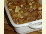 Linda's Apple and Nut Bagel Pudding