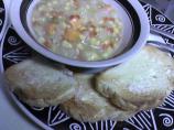 Non-Dairy Vegan Potato Corn Chowder. Photo by blancpage
