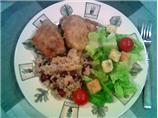 Chicken, Rice, and Grape Pilaf