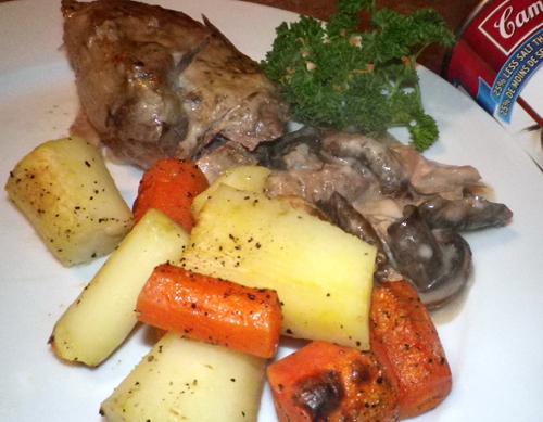 Irish Baked Parsnips. Photo by Bergy