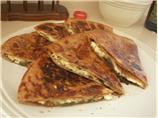 Chicken Souvlaki Quesadilla