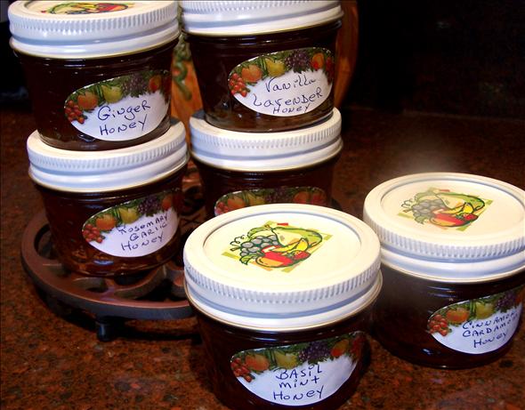 Rosemary Garlic Honey. Photo by Rita~