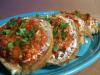 Roasted Red Pepper Pesto Crostini. Recipe by little_wing