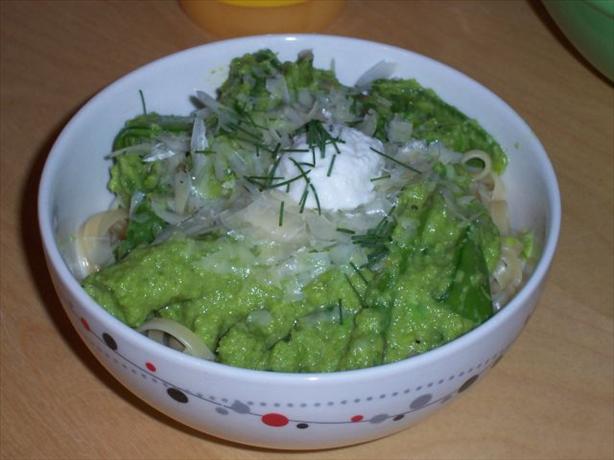 Asparagus-Spring Pea Pasta. Photo by I Cook Therefore I Am