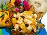 Jicama, Orange & Raisin Salad. Recipe by Sydney Mike