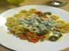 Cheese Tortellini With Basil Cream Sauce. Recipe by Sandi (From CA)