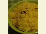 Yellow Rice With Sesame Seeds