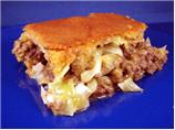 Cabbage & Meat Pie
