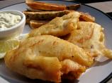 Paula Deen Beer Battered Fish and Chips. Photo by lazyme
