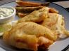 Paula Deen Beer Battered Fish and Chips. Recipe by Iron Woman