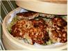 Mu Shu Chicken Patties With Seared Napa Cabbage. Recipe by dicentra