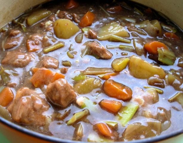 English Beef Stew and Dumplings. Photo by French Tart