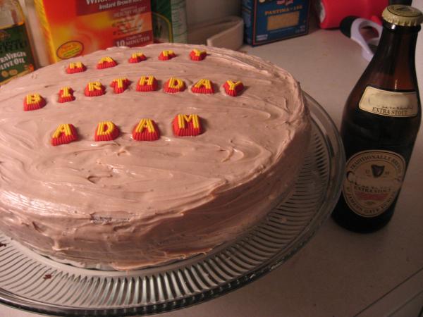 Kimmy's Chocolate Guinness Cake. Photo by PumpKIM