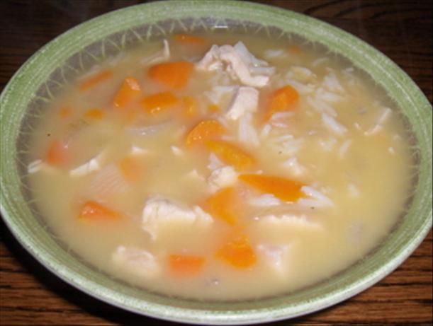Greek Lemon Chicken Soup. Photo by SweetySJD