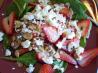 Delicious Easy Spinach and Strawberry Salad With Feta