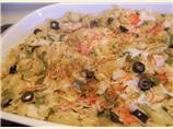 Sea Shell Crab Casserole