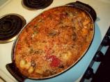 Cuban Shrimp Casserole (Caserola De Camarones). Photo by Glutton