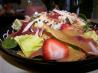 Strawberry Spinach Won Ton Salad