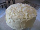 Coconut Layer Cake W/ Cream Cheese Coconut Frosting