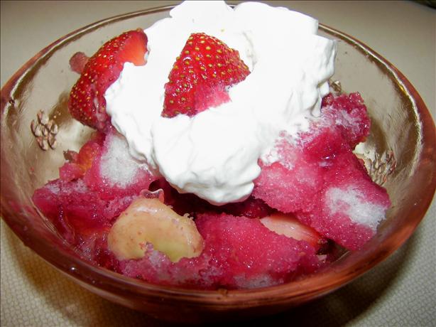 Strawberry Banana Dessert. Photo by Baby Kato