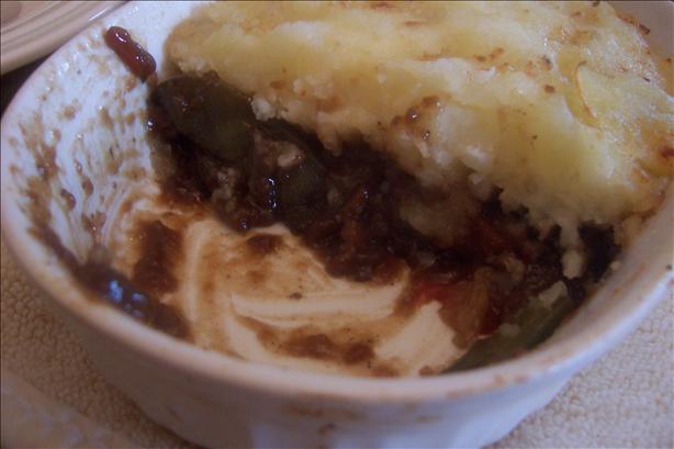Thanksgiving Pie (Leftovers Shepherd's Pie). Photo by anme