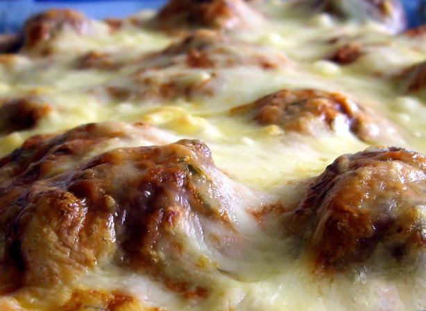 Kittencal's Spaghetti and Meatball Casserole. Photo by AmandaInOz
