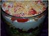 Cornbread Layered Salad. Recipe by Denise in da Kitchen