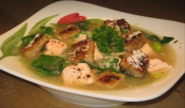 Salmon Soup. Photo by The Flying Chef